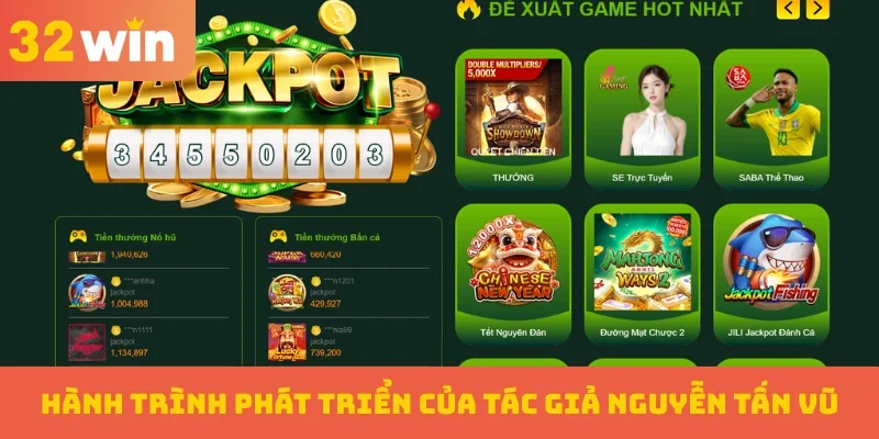 Tác giả 2 Hành trình phát triển của tác giả Nguyễn Tấn Vũ