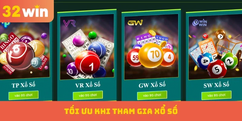 Tối ưu khi tham gia xổ số